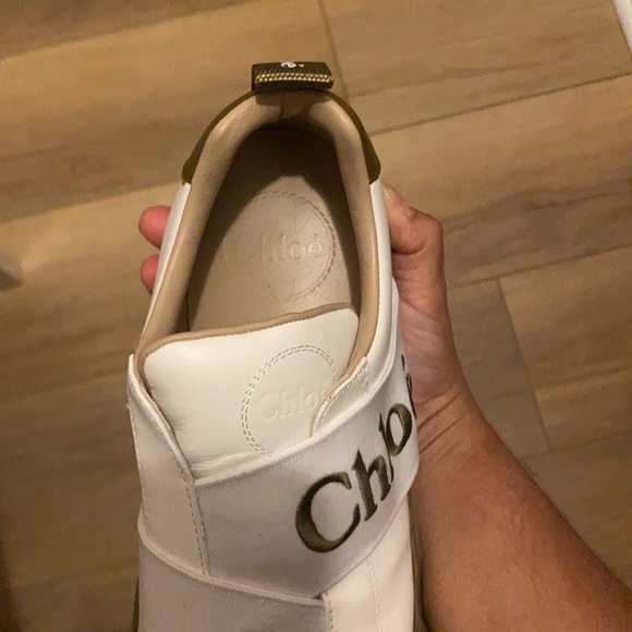 Chloe Lauren Logo Slip On Sneaker In Grove Brown - Picture 10 of 11